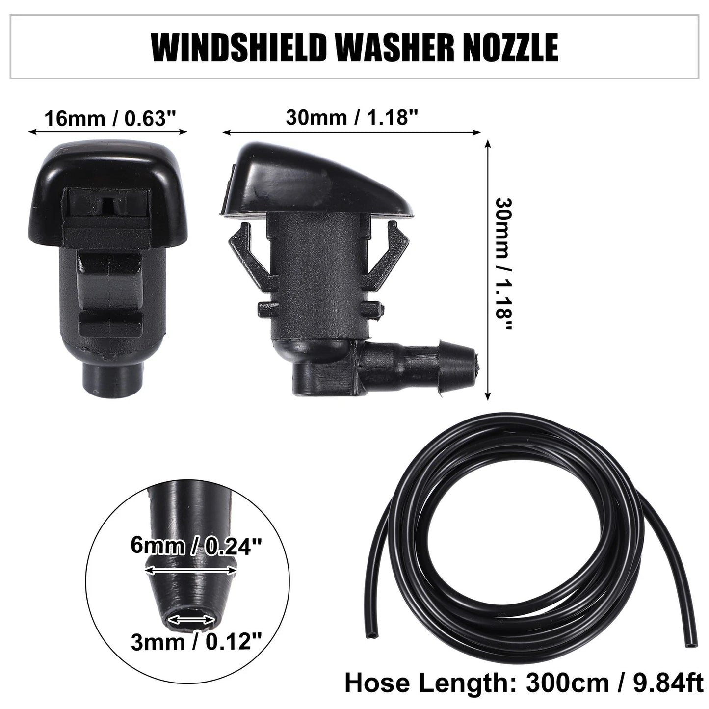 Windshield Washer Nozzle Spray for Jeep Grand Cherokee (2011-2021)