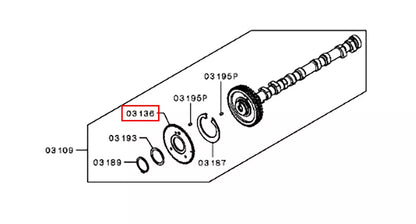 Camshaft for Mitsubishi Montero Pajero Sport (2015-2022)
