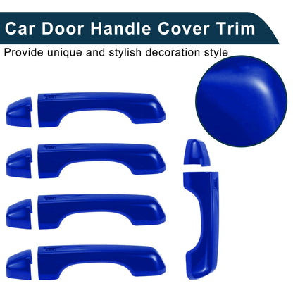 Door Handle Cover Trim Blue for Jeep Wrangler JL JLU (2018-2021)