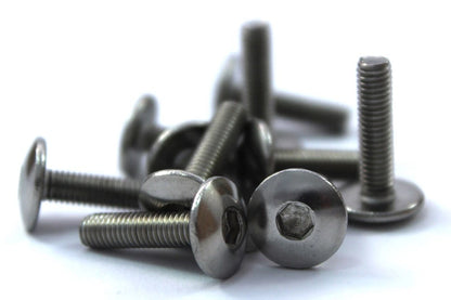 Bolts / 10x 20mm / Pan Head Stainless Steel Fairing Bolts for Suzuki