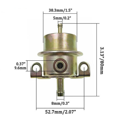 Steel Fuel Injection Pressure Regulator for BMW (2000-2006)