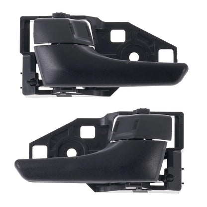 Inner Door Handle Set of 2 for Toyota RAV4 (2012-2018) Black Front & Rear