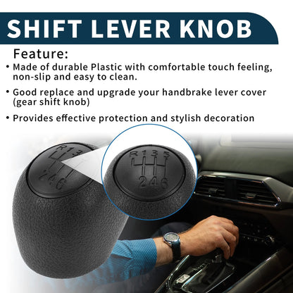 6 Speed Manual Gear Shifter Knob for Citroen Jumper Relay (1994-2006)