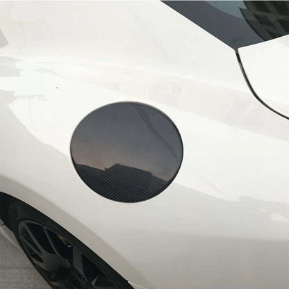 Real Carbon Fiber Fuel Cap Oil Tank Cover Trim for Maserati GranTurismo GT