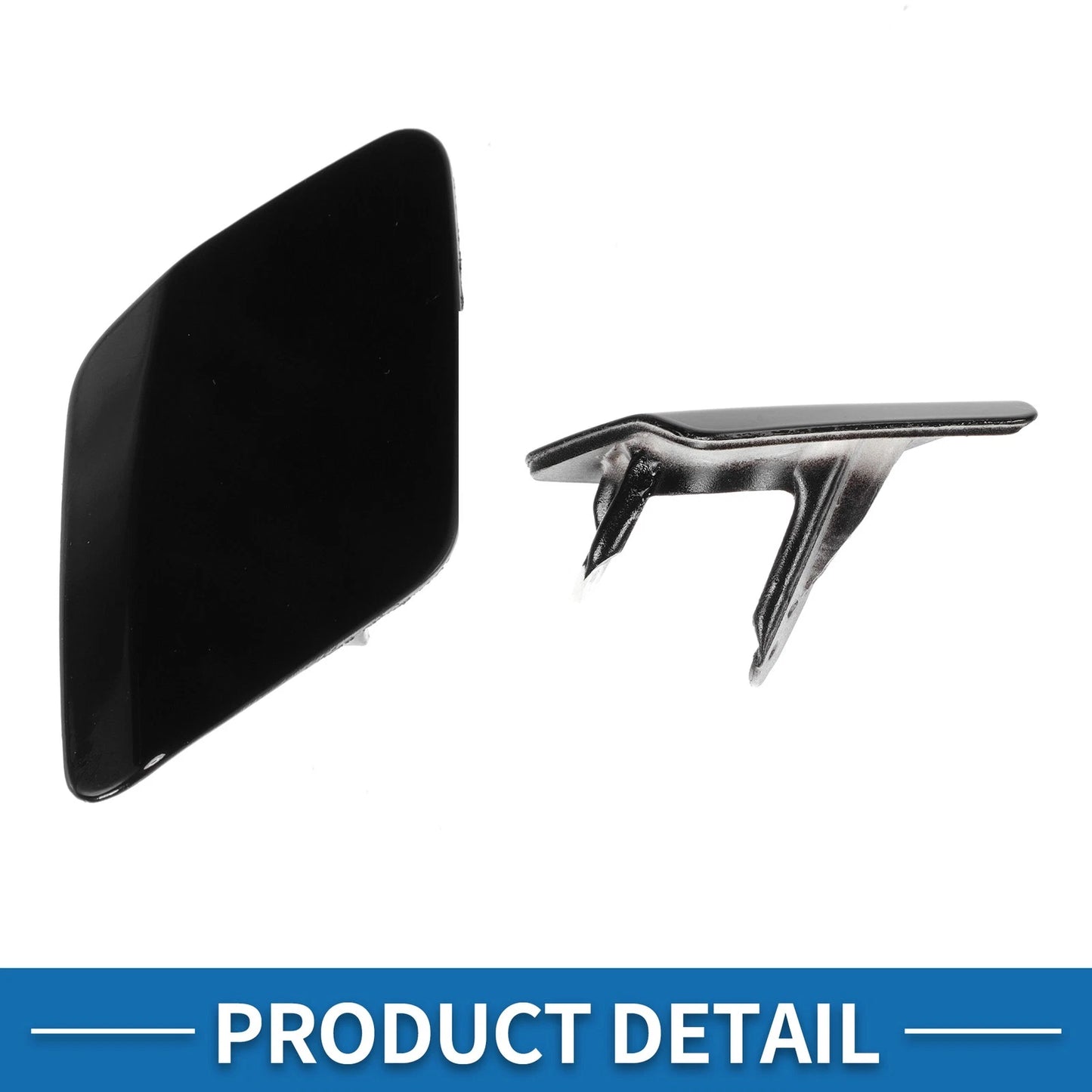 Front Right Washer Nozzle Cover for BMW 428i (2014-2016) - Black Cap