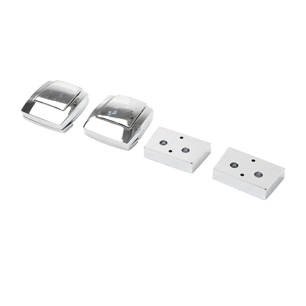 Chrome Tour Trunk Latches for Harley Electra Glide, Street Glide, Road King