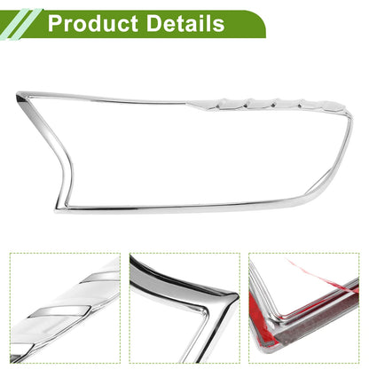 Car Front Left Right Headlight Trim Bezel for Ford Ranger (2015-2021)