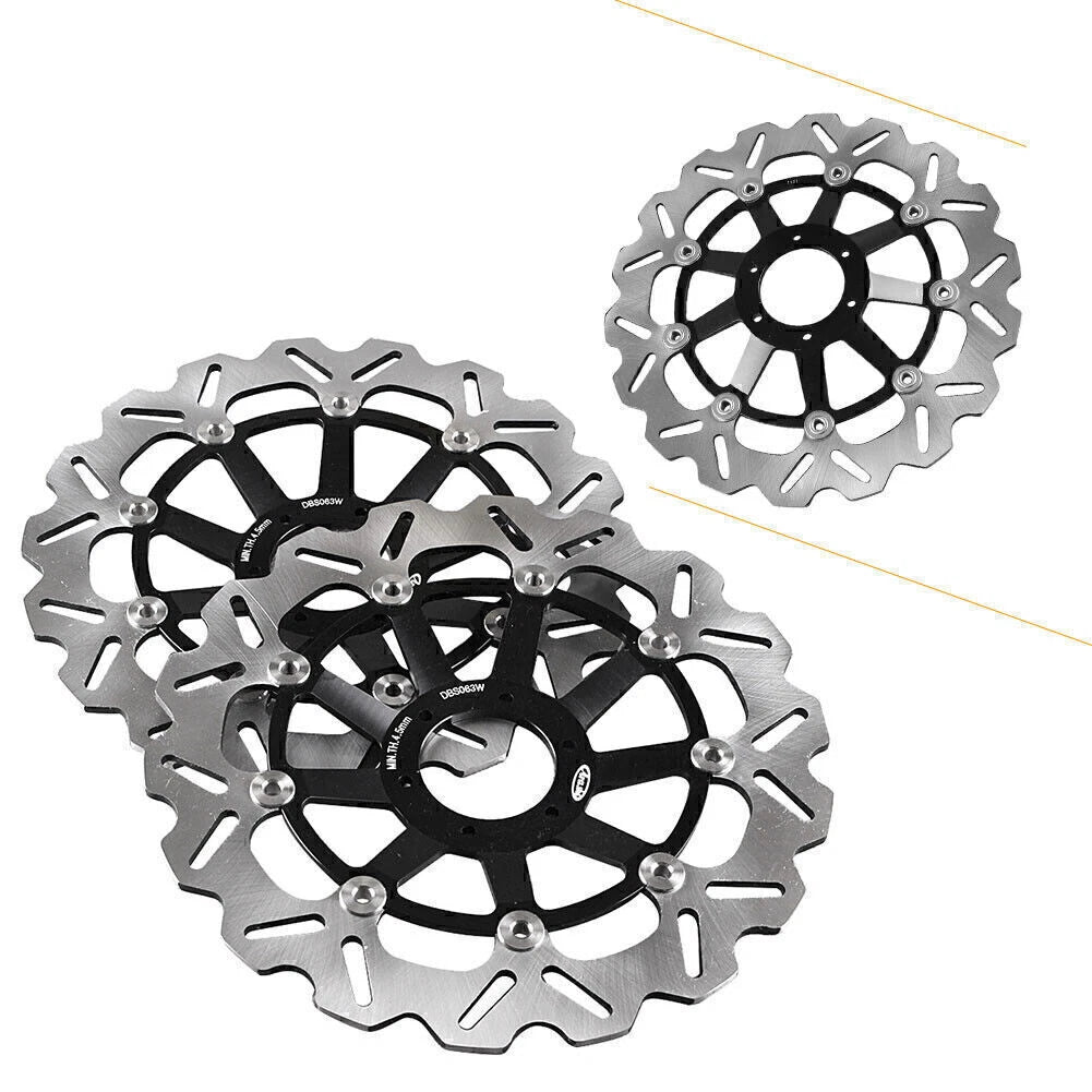 310mm Front Brake Disc Rotors for Honda CBR900RR (1998-1999) Black