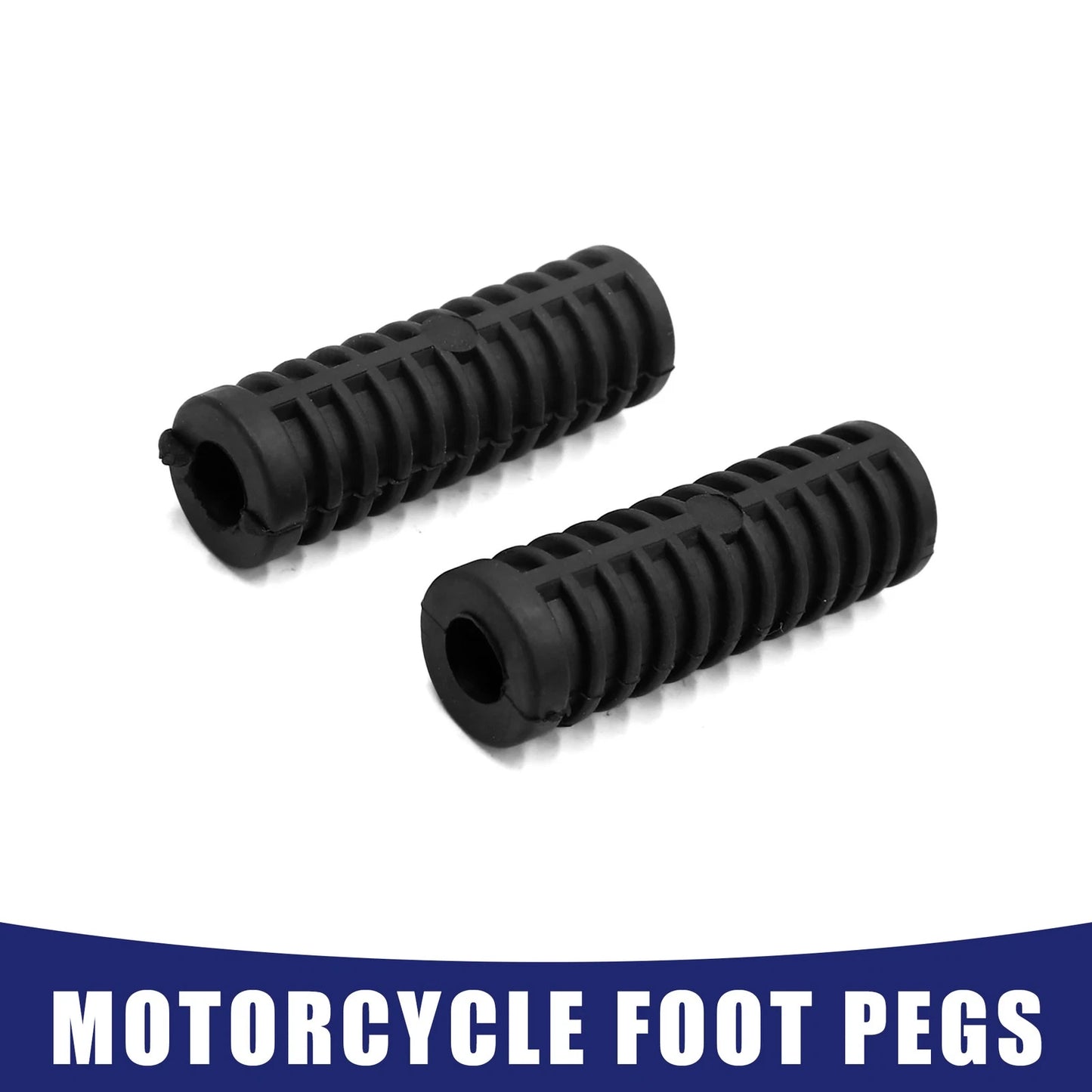2 x Rubber Nonslip Footrest Pedal Foot Peg Cover Shell for Motorbike