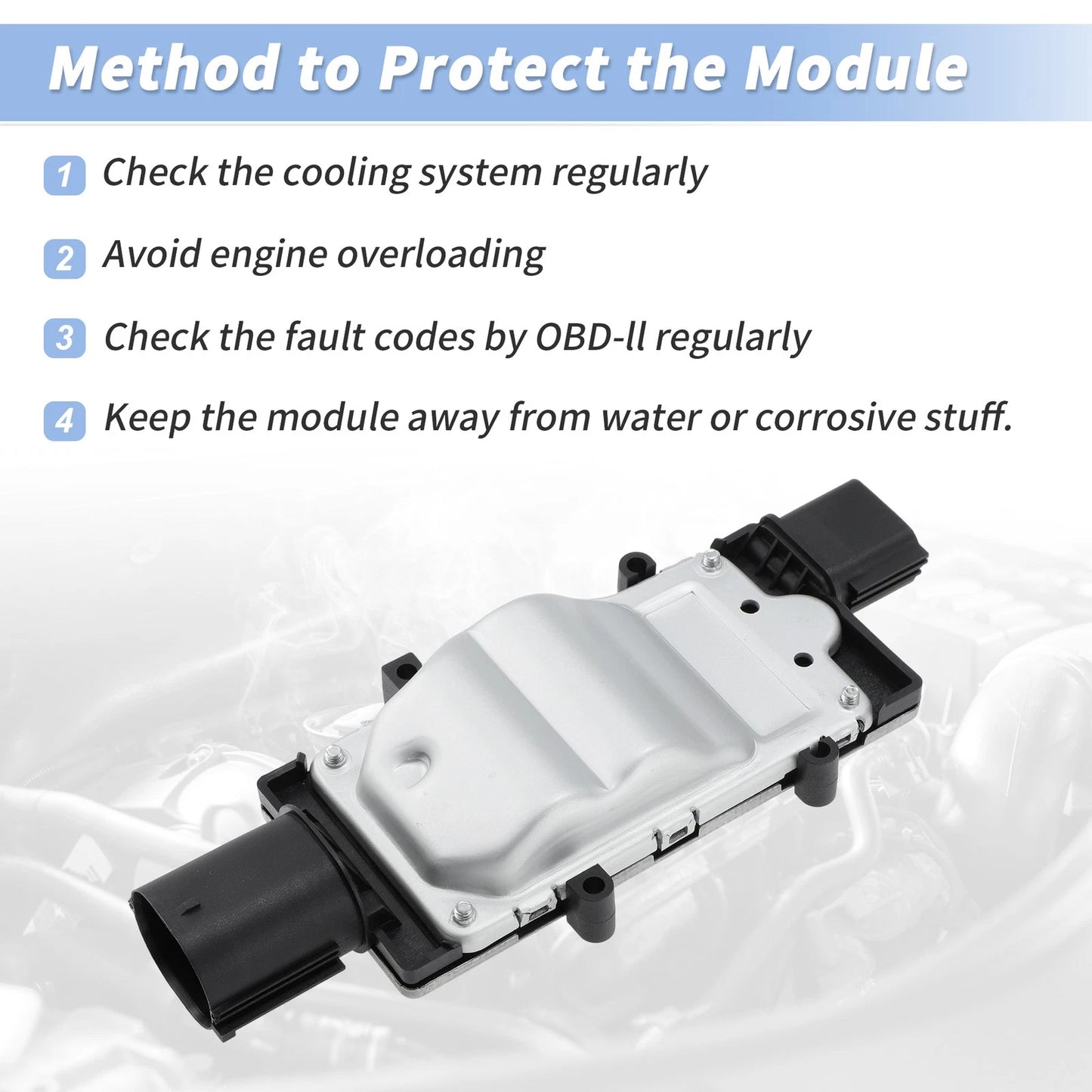 Engine Cooling Fan Control Module for Ford Fusion, Taurus, Lincoln (2006-2012)