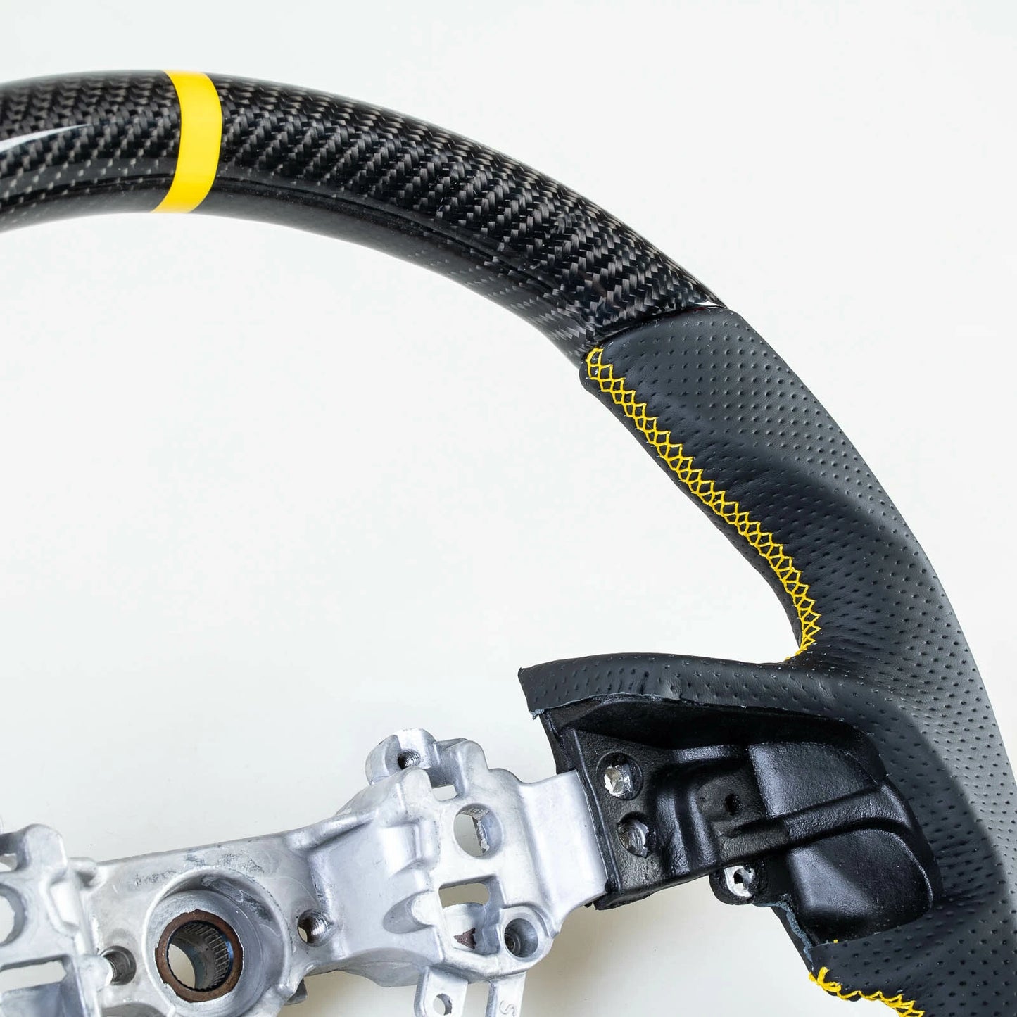 Carbon Leather Steering Wheel for Subaru Impreza, Forester, Ascent, XV (2017-2023)