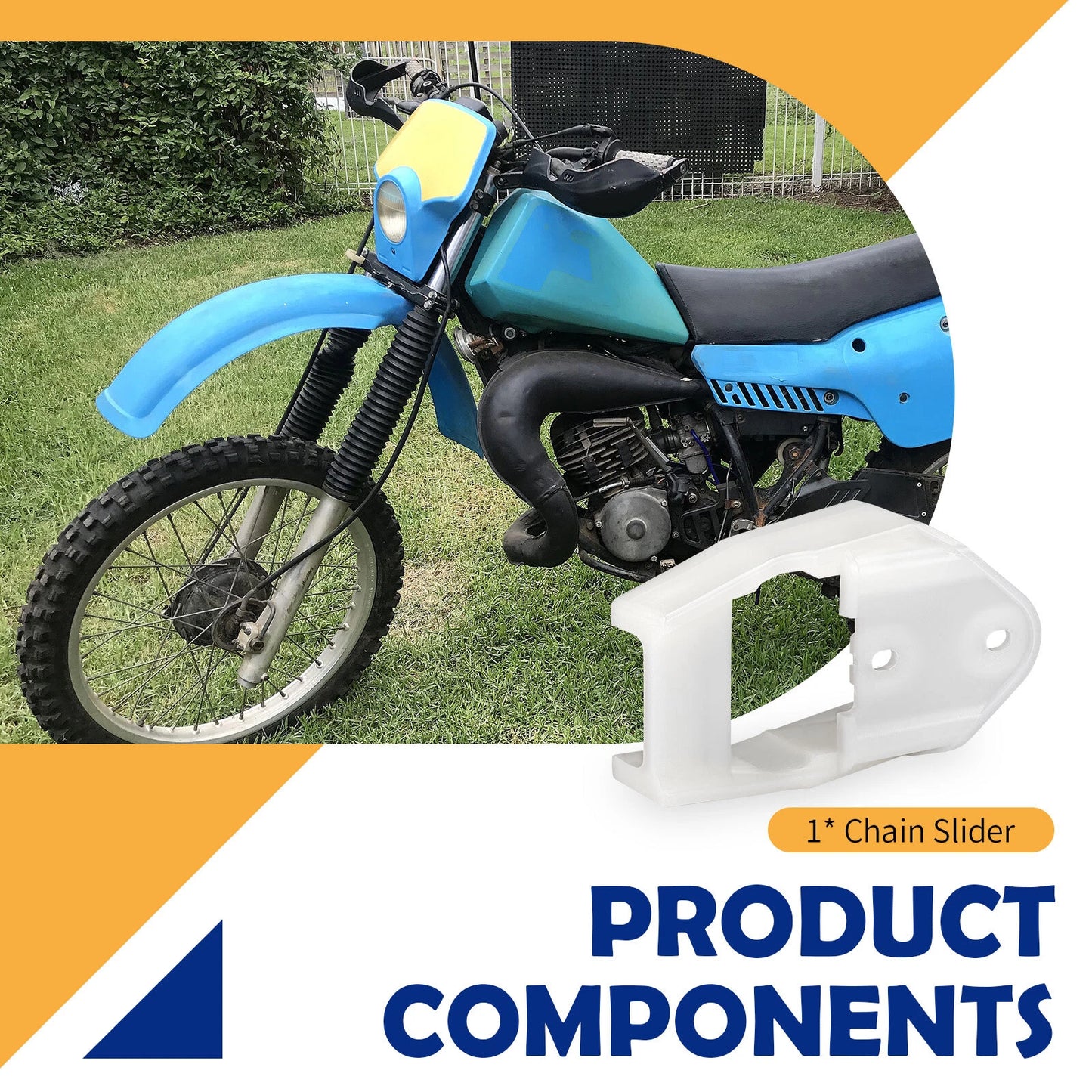 Chain Slider for Yamaha IT175/IT250/IT490 (1982-1984)