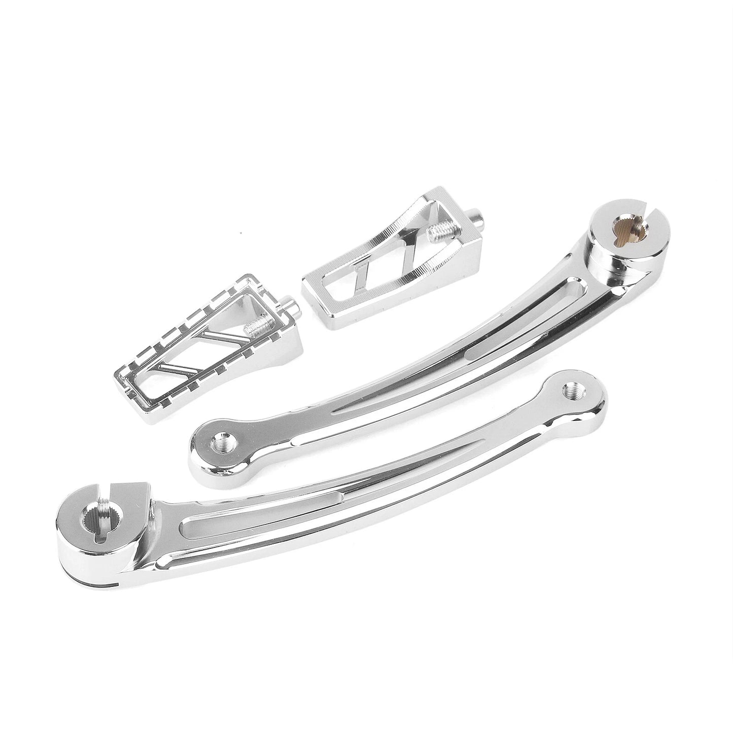 Extended Reach Heel/Toe Shift Lever for Harley Touring (1988-2023) Chrome