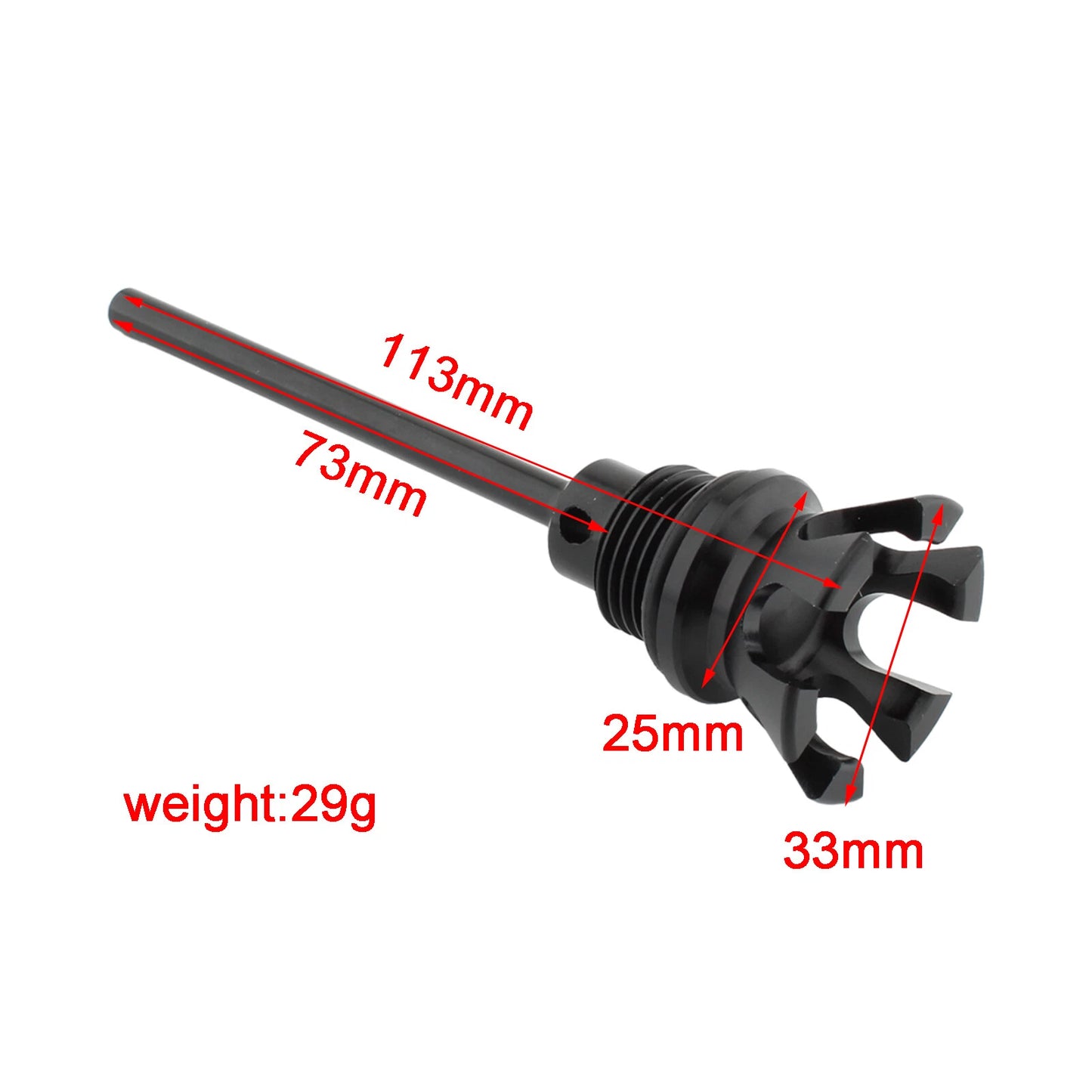 Dipstick Fuel Cap for Harley Softail Road Glide Electra Glide (2010-2023)