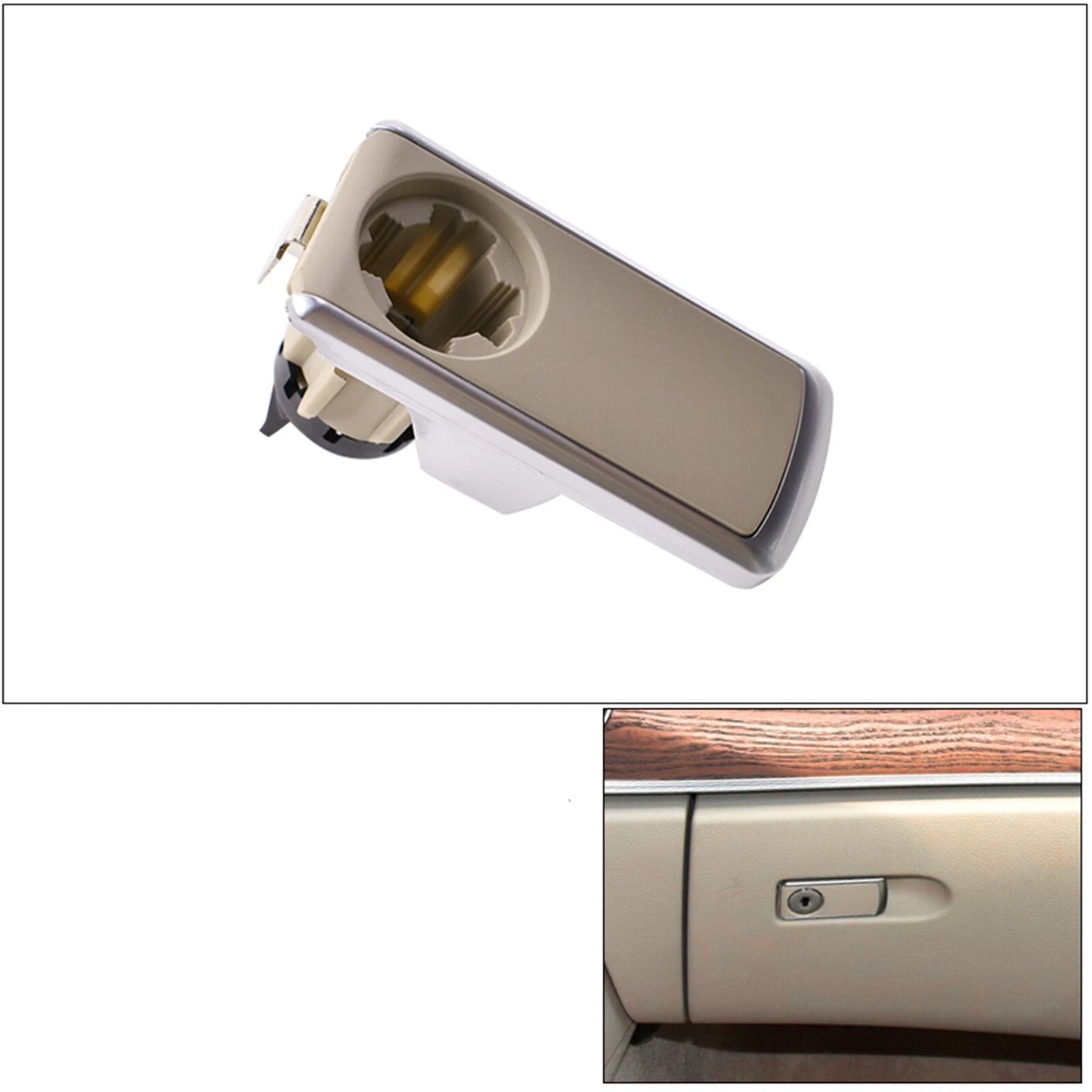 Glove Box Lock Latch Handle for Mercedes Benz E Class W213 (2016-2023)