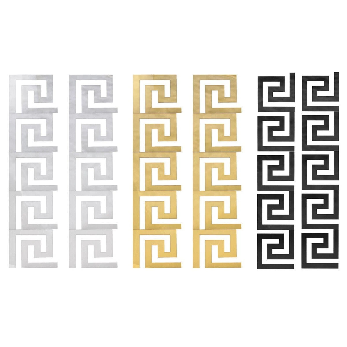 10-30PCS 3D Acrylic DIY Mirror Tile Wall Sticker Removable Decal Mural