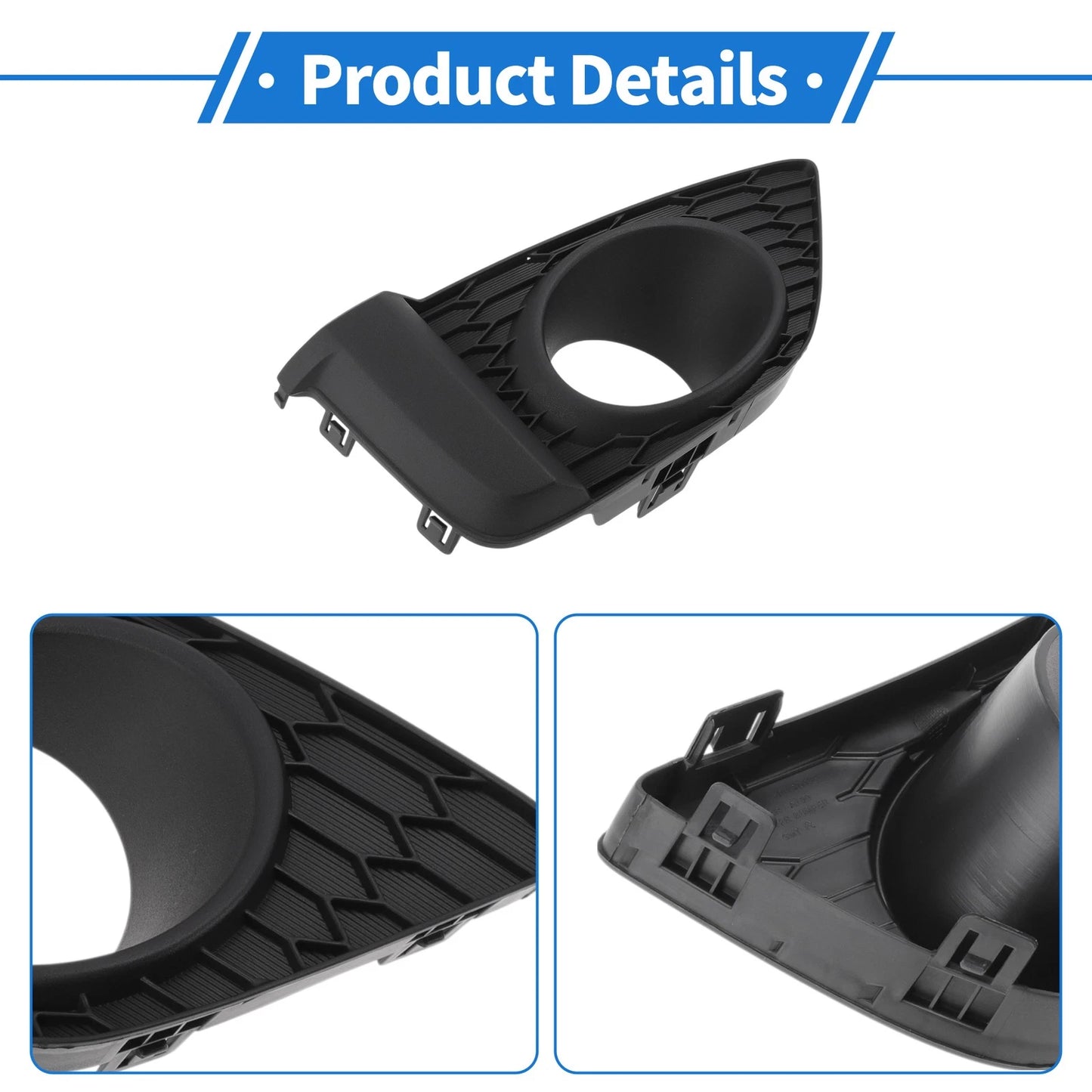Front Right Fog Light Grill for Honda Fit (2015-2017)
