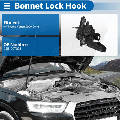 Hood Latch Assembly for Toyota Venza (2009-2016)