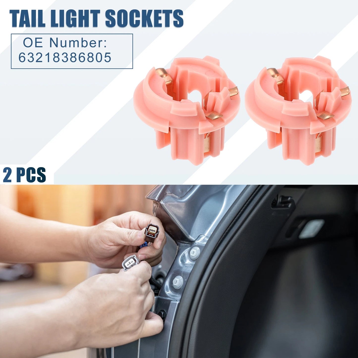 Car Tail Light Sockets for BMW E53 (Set of 2)