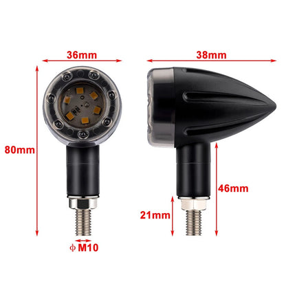 4x LED Tail Light Lamp for Harley Cafe Racer