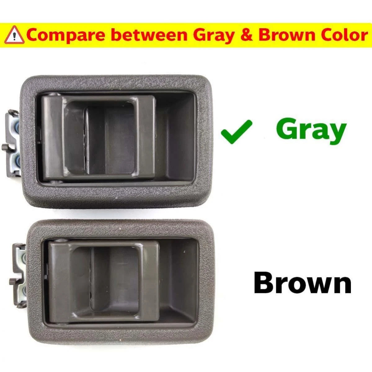 Inner Door Handle Gray Fits Nissan Navara D21 Ute Truck Pickup UTE 1986-97 D11