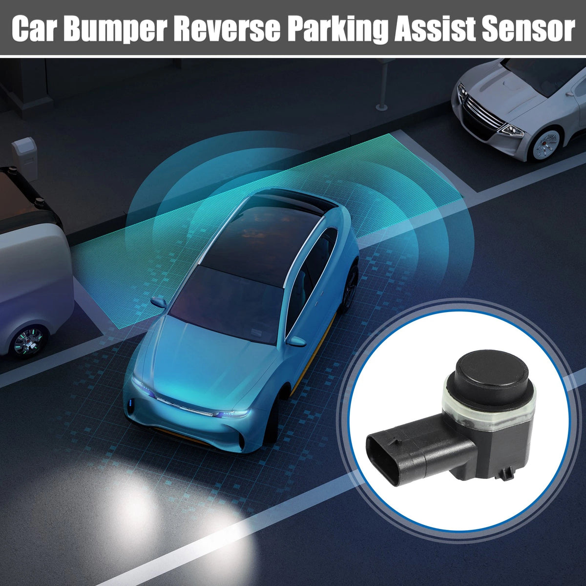 4 x Car Bumper PDC Reverse Parking Assist Sensors for Volvo XC90 (2007-2013)