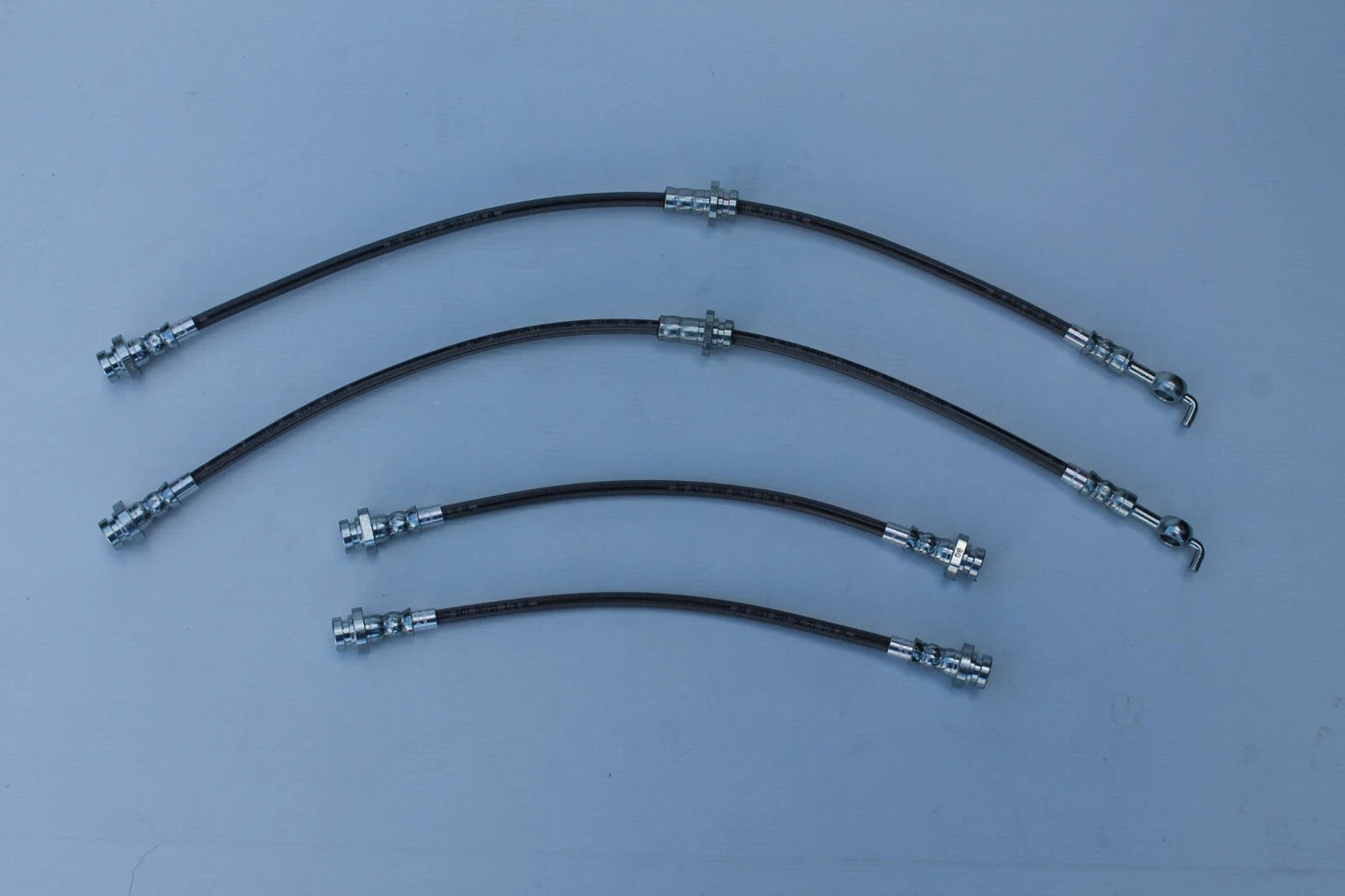 Braided Brake Hose Set for Nissan 300ZX Z31 (1984-1990)