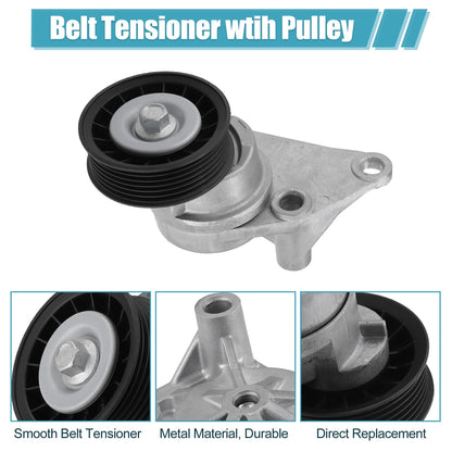 Set Drive Belt Tensioner Idler Pulley Assembly for Chevy Avalanche