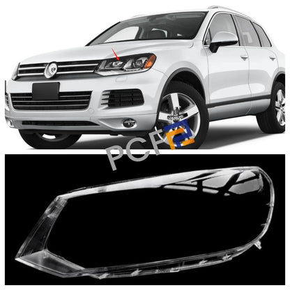 Left Headlight Lens Shell Sealant for Volkswagen Touareg (2011–2014)
