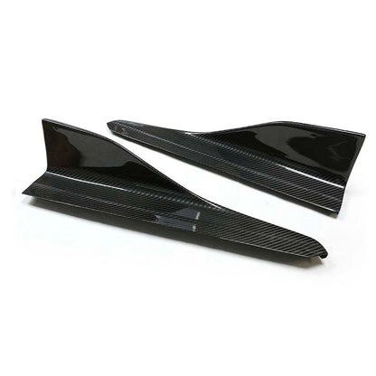 Real Carbon Fiber Side Skirt Splitter Lip Trim For BMW F87 M2 2016-2020