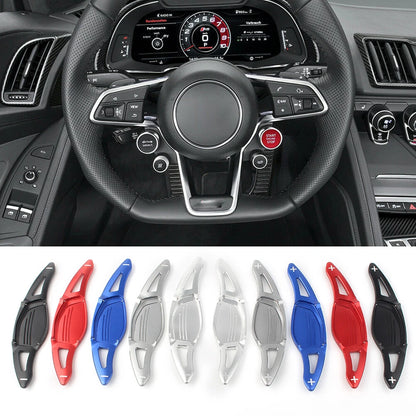 Steering Wheel Paddle Shifter Cover Trim for Audi R8 RS3 RS4 RS5 TT RS (2007-2023)
