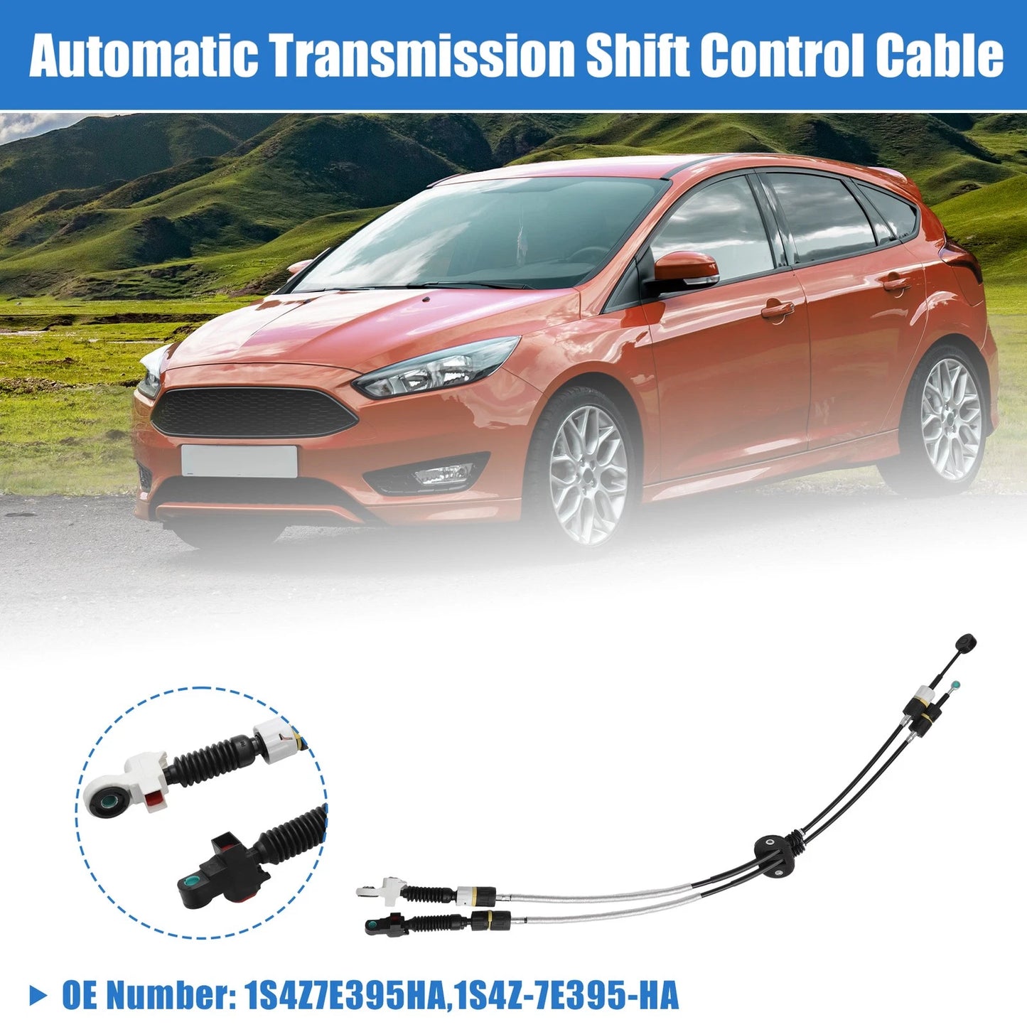 Double Gear Shift Cable for Ford Focus (2001-2002)