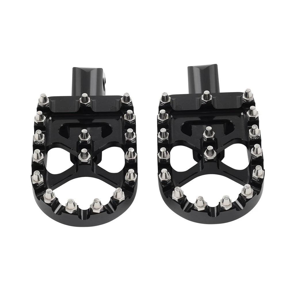 Rear Black FootPeg Passenger Pedal for Harley FXBB FXLR FXLRS FXLRST FXST FLSB (2018-2023)