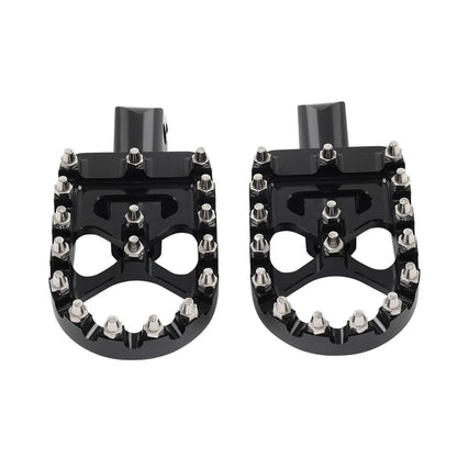 Rear Black FootPeg Passenger Pedal for Harley FXBB FXLR FXLRS FXLRST FXST FLSB (2018-2023)