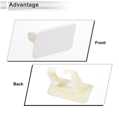 Front Left Bumper Headlight Washer Nozzle Cover for BMW X3 (2011-2017)