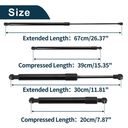 Hood & Tailgate Lift Supports Struts  for BMW Z4 (2003-2008)