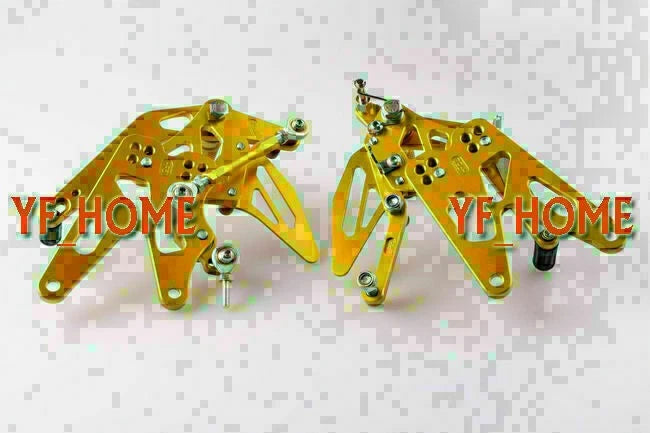 Rear Set Rearset for Yamaha YZF R1 2004-2006 - Gold Motorcycle Parts