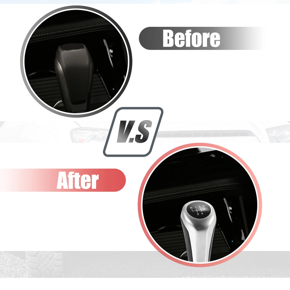 5 Speed Manual Gear Shift Knob for BMW X1 X3 X5 (2010-2023)