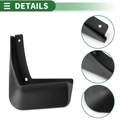 Mud Flaps Splash Guards for Chevrolet Malibu XL (2016-2019)