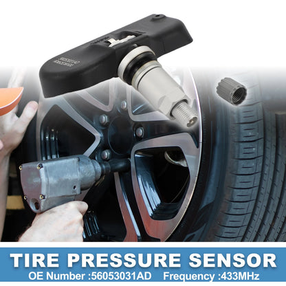 Tire Pressure Sensor 433MHz for Chrysler Town & Country (2008-2010)