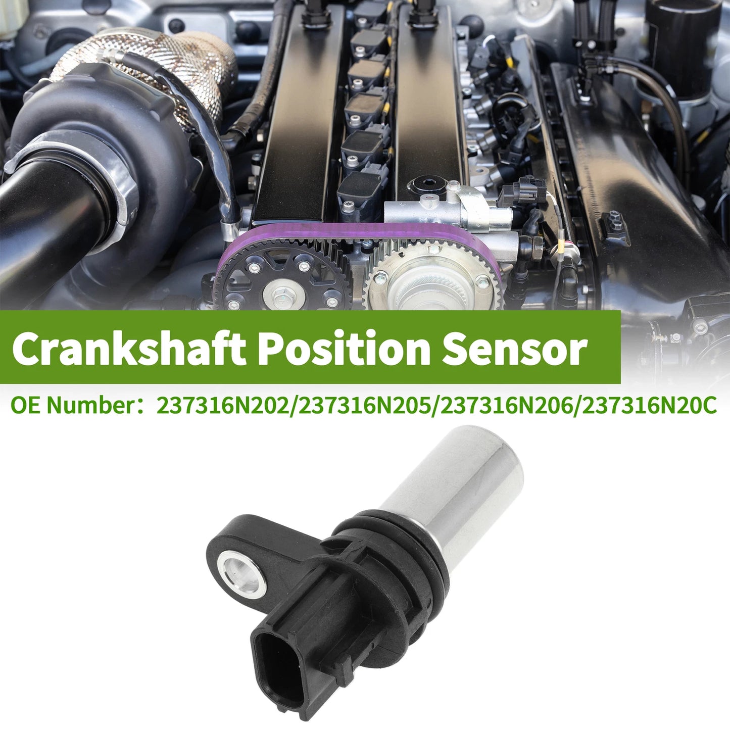Crankshaft Position Sensor for Nissan Frontier 2.5 (2005-2019) 1 Pc