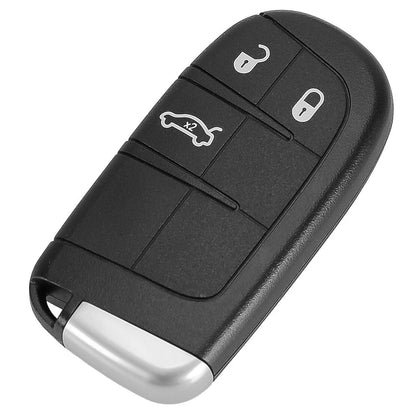 3 Button Car Key Cover Housing for Jeep Chrysler Dodge (2011-2023)