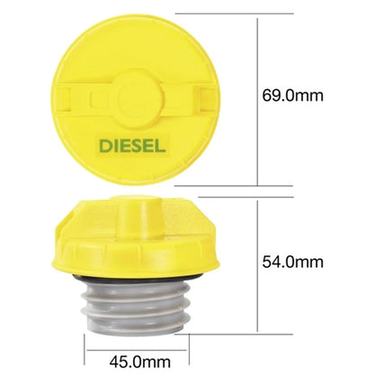 Plastic / Diesel Fuel Cap for Toyota Landcruiser 100 Ser (2000–2007)