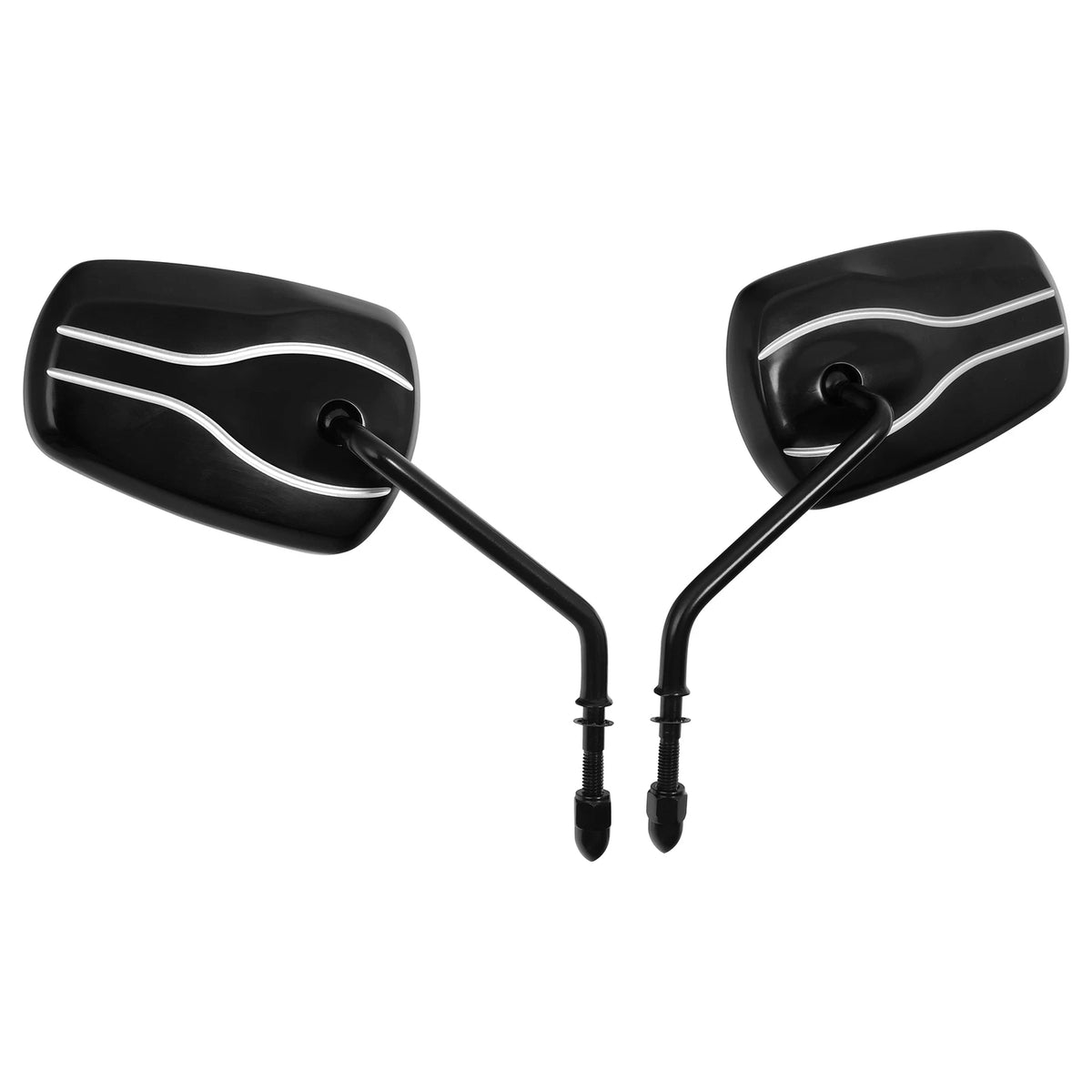 8mm Rear View Mirrors for Harley Road Glide Electra Street Glide Sportster