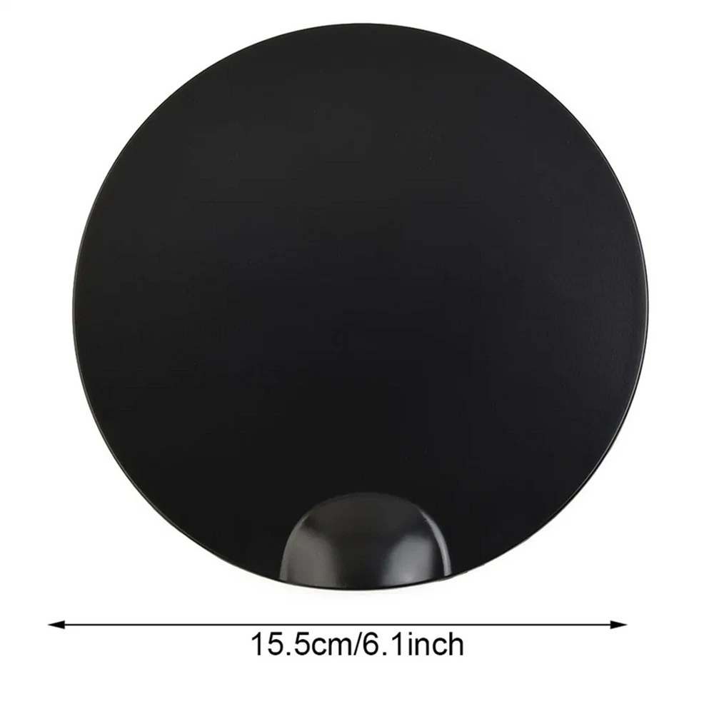 Black Fuel Gas Tank Filler Door Cap for Ford F-150 (2009-2014)