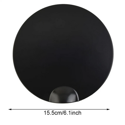 Black Fuel Gas Tank Filler Door Cap for Ford F-150 (2009-2014)