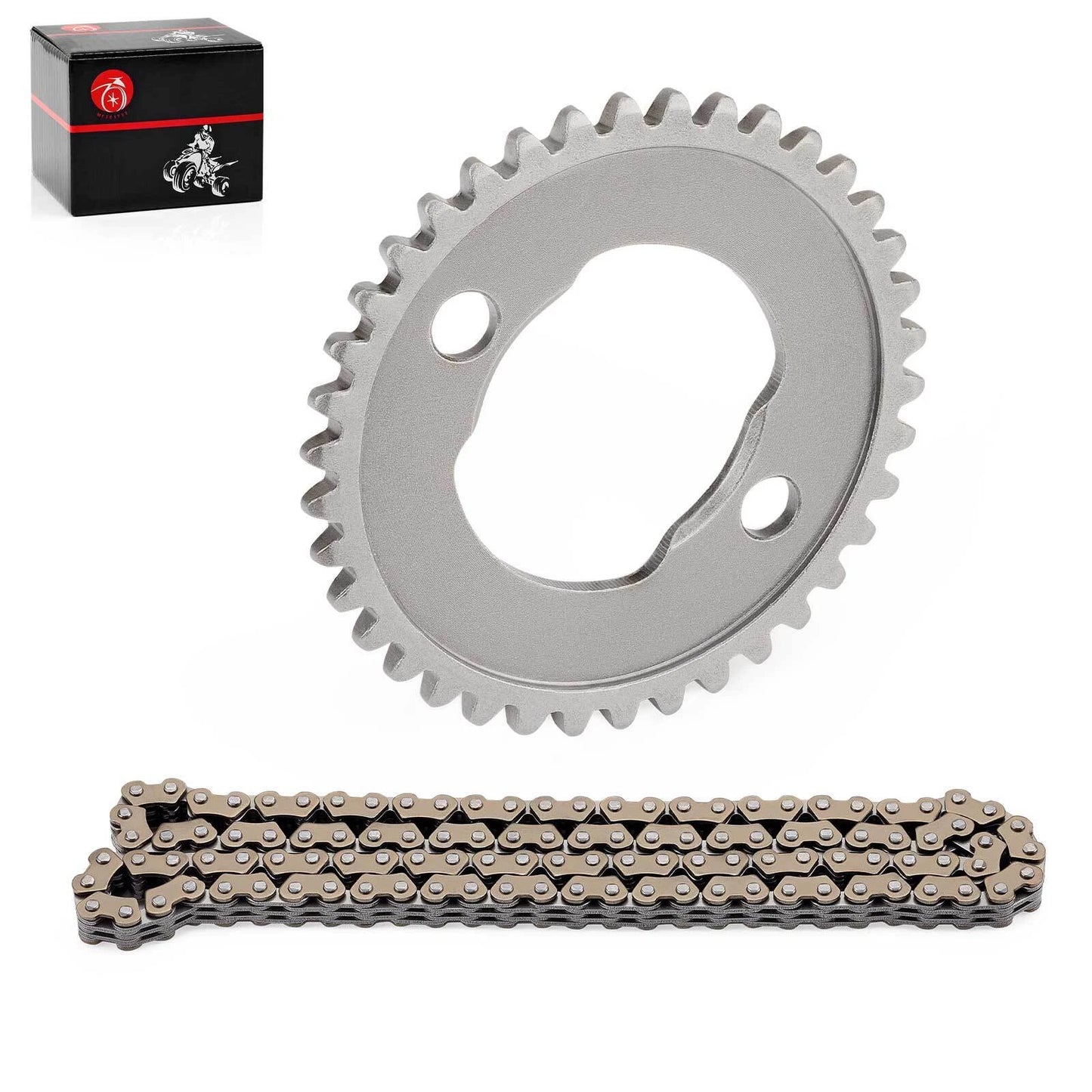 Camshaft Sprocket 38T & Cam Timing Chain for Honda Fourtrax TRX300 (1988–2000)