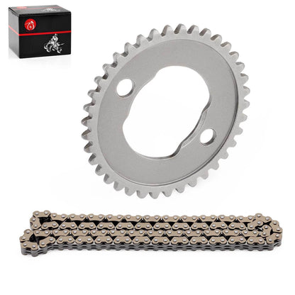 Camshaft Sprocket 38T & Cam Timing Chain for Honda Fourtrax TRX300 (1988–2000)