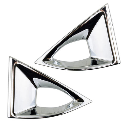 Chrome Fog Light Bezel Covers for Nissan Rogue (2021-2022)