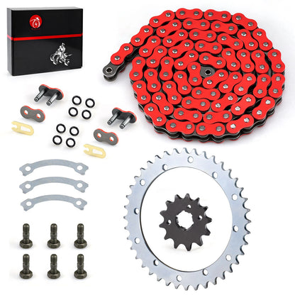 Drive Chain 520 Front 13T Rear 40T Sprocket for Yamaha Warrior (2002-2006)